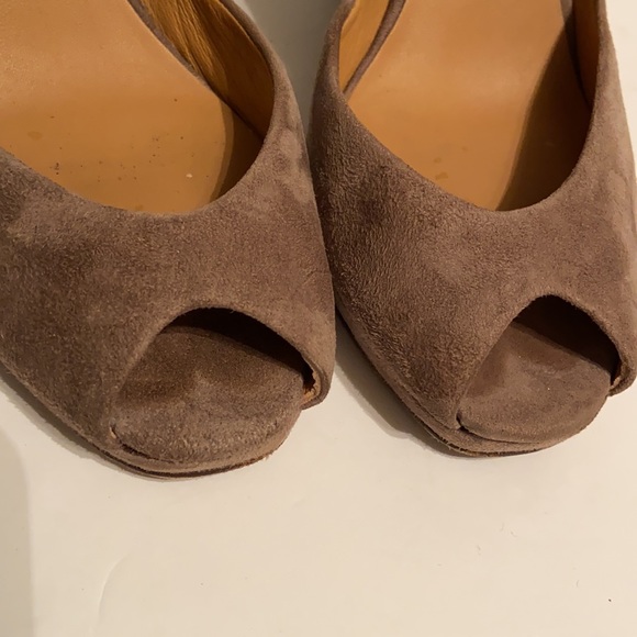 MICHAEL KORS PERO Taupe Suede Heels size 8 - Picture 5 of 9